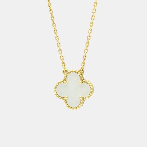 Van Cleef & Arpels 18K Yellow Gold Vintage Alhambra Pendant Necklace - Van Cleef & Arpels - Modalova