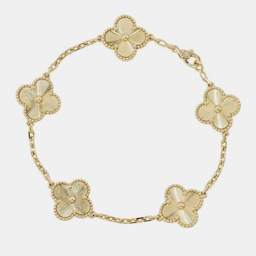 K Gold Vintage Alhambra Bracelet - Van Cleef & Arpels - Modalova