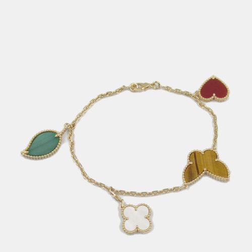 Van Cleef & Arpels Lucky Alhambra Yellow Gold Bracelet - Van Cleef & Arpels - Modalova
