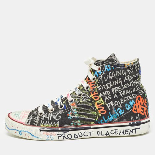 Graffiti Canvas High Top Sneakers Size 39 - Vetements - Modalova