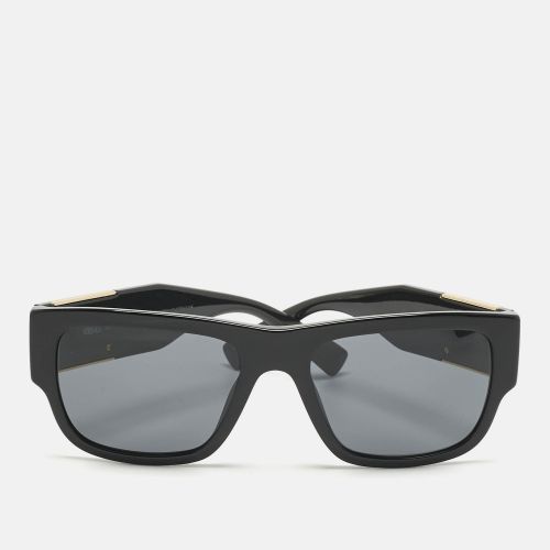 Versace Black MOD 4406 Medusa Square Sunglasses - Versace - Modalova