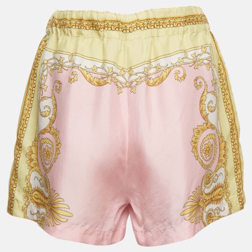 Silk Baroque Elasticated Short S - Versace - Modalova