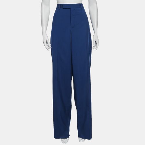 Wool Blend Regular Fit Trousers XL - Versace - Modalova