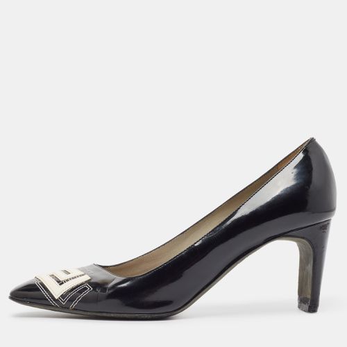 Versace Black Patent Leather Pumps Size 38 - Versace - Modalova