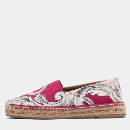 Canvas Espadrille Flats Size 37 - Versace - Modalova