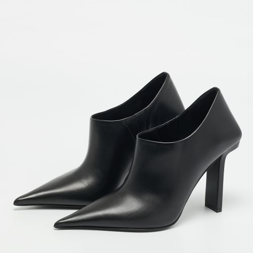 Slice Size 39 Leather Boots - Versace - Modalova