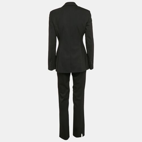 Versace Black Wool Blend Pants Suit S - Versace - Modalova