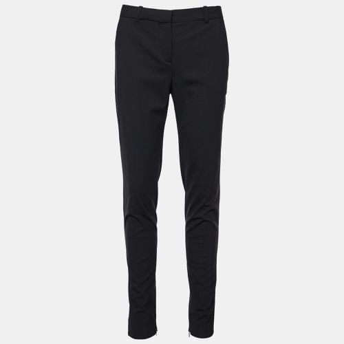 Versace Black Stretch Wool Tailored Trousers XL - Versace - Modalova