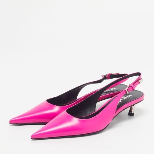 Size 35 Leather Slingback Pumps - Versace - Modalova