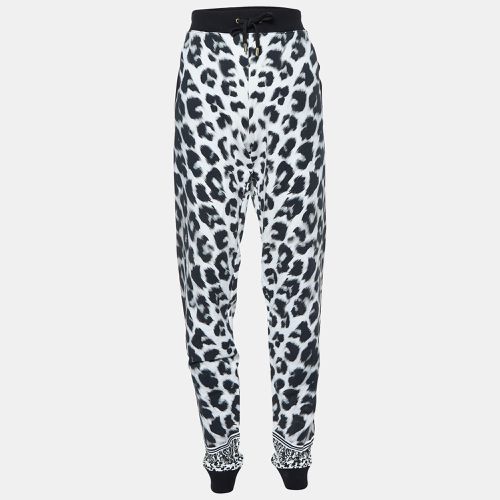 Versus Versace White Leopard Print Leggings S - Versus Versace - Modalova