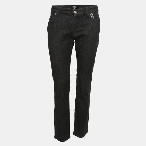 Versus Versace Black Denim Straight Fit Jeans L Waist 31" - Versus Versace - Modalova