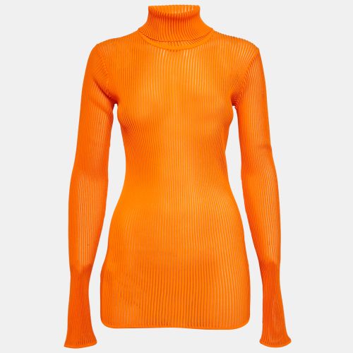 Rib Knit Sheer Pullover S - Victoria Beckham - Modalova