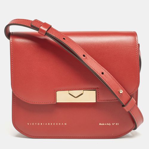 Victoria Beckham Brick Red Leather Eva Crossbody Bag - Victoria Beckham - Modalova