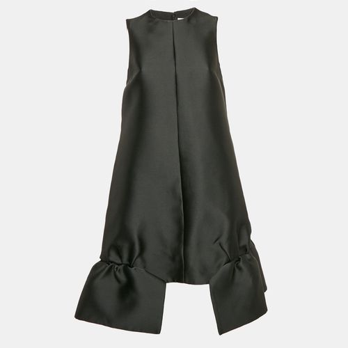 Satin Flounce Shift Dress M - Victoria Victoria Beckham - Modalova