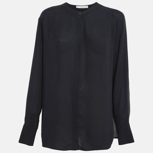 Vince Black Silk Button-Up Blouse M - Vince - Modalova