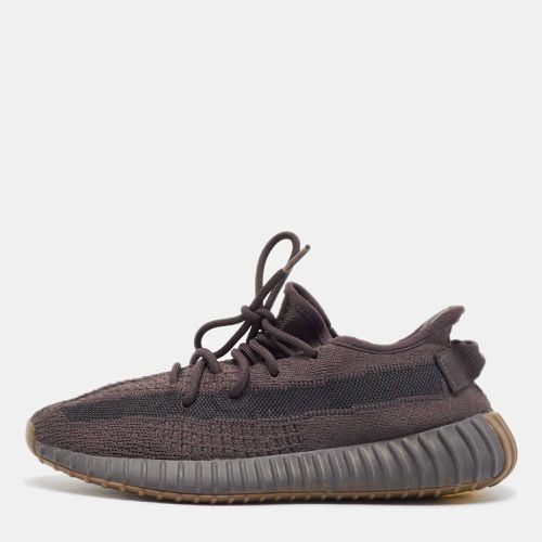 Yeezy x Adidas Black Knit Fabric Boost 350 V2 Cinder Sneakers Size 41 1/3 - Yeezy x Adidas - Modalova