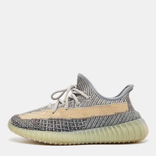 Yeezy x Adidas Blue Knit Fabric Boost 350 V2 Ash Blue Sneakers Size 38 2/3 - Yeezy x Adidas - Modalova