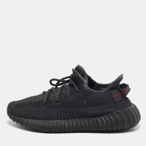 Yeezy x Adidas Black Mesh and Fabric Boost 350 V2 Black Sneakers Size 40 - Yeezy x Adidas - Modalova