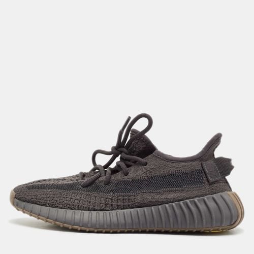 Yeezy x Adidas Black Knit Fabric Boost 350 V2 Cinder Sneakers Size 38 - Yeezy x Adidas - Modalova