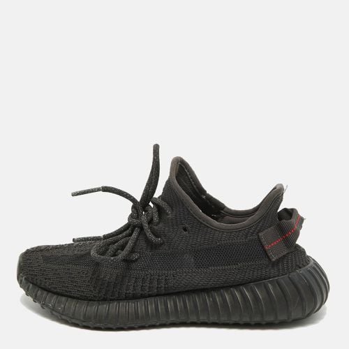 Yeezy x Adidas Black Knit Fabric Boost 350 V2 Black Sneakers Size 37 1/3 - Yeezy x Adidas - Modalova