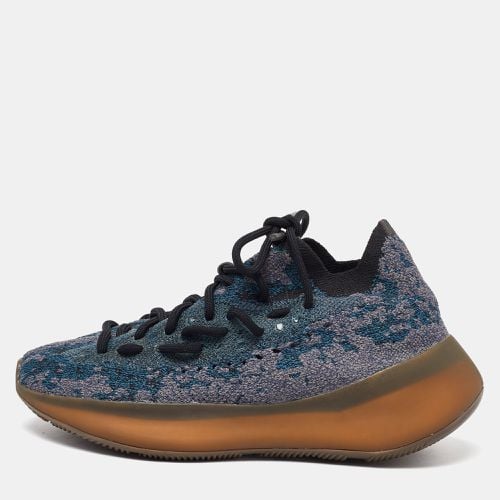 Yeezy x Adidas Blue Knit Fabric Boost 380 Covellite Sneakers Size 39.5 - Yeezy x Adidas - Modalova