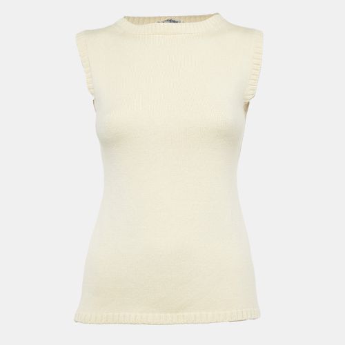 Vintage Wool Sleeveless Sweater XS - Yves Saint Laurent - Modalova