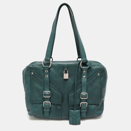 Yves Saint Laurent Green Leather Lover Satchel - Yves Saint Laurent - Modalova