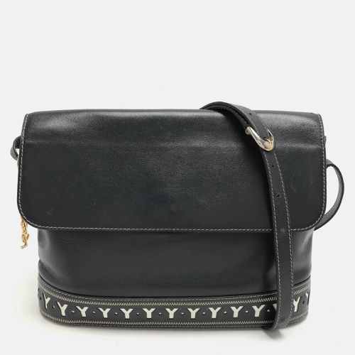 Yves Saint Laurent Blue Leather Vintage Flap Shoulder Bag - Yves Saint Laurent - Modalova