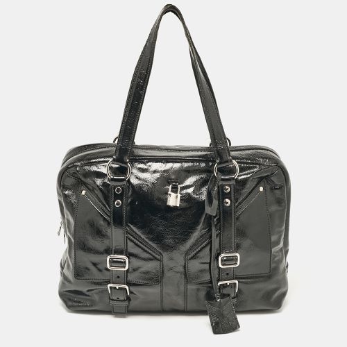 Yves Saint Laurent Black Patent Leather Lover Bag - Yves Saint Laurent - Modalova