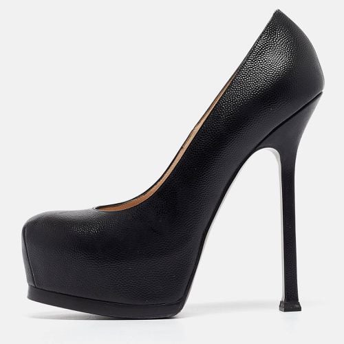 Yves Saint Laurent Black Leather Tribtoo Pumps Size 36 - Yves Saint Laurent - Modalova