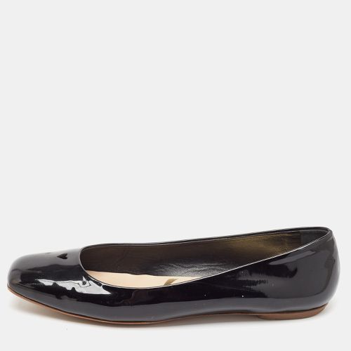 Yves Saint Laurent Black Patent Leather Love Ballet Flats Size 40 - Yves Saint Laurent - Modalova