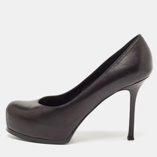 Yves Saint Laurent Black Leather Tribtoo Pumps Size 41 - Yves Saint Laurent - Modalova