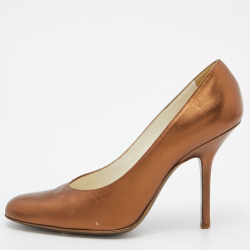 Yves Saint Laurent Metallic Brown Leather Pumps Size 40 - Yves Saint Laurent - Modalova