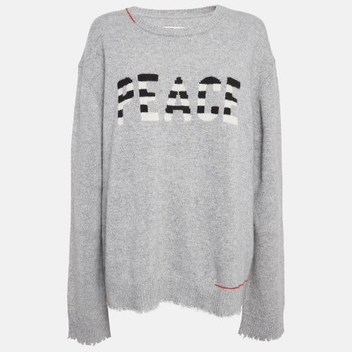 Zadig & Voltaire Grey Cashmere Distressed Sweater XL - Zadig & Voltaire - Modalova