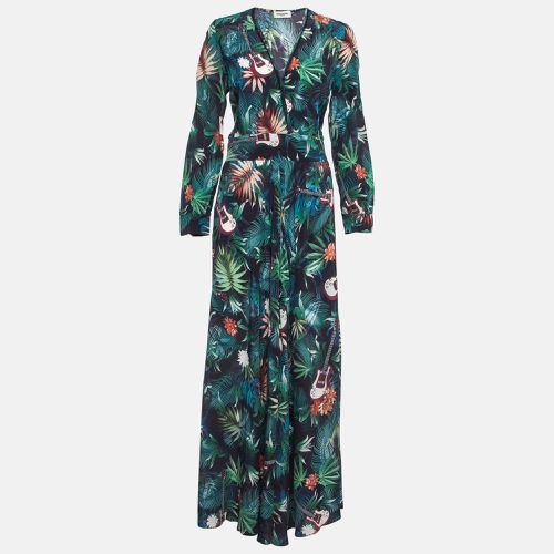 Zadig & Voltaire Multicolor Jungle Print Crepe V Neck Maxi Dress XS - Zadig & Voltaire - Modalova