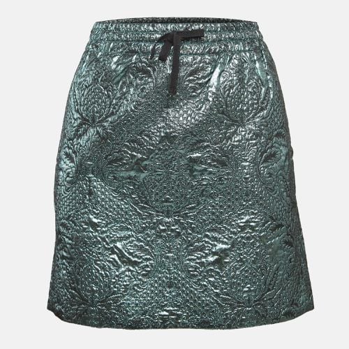 Zadig & Voltaire Deluxe Metallic Blue Floral Jacquard Mini Skirt S - Zadig & Voltaire - Modalova