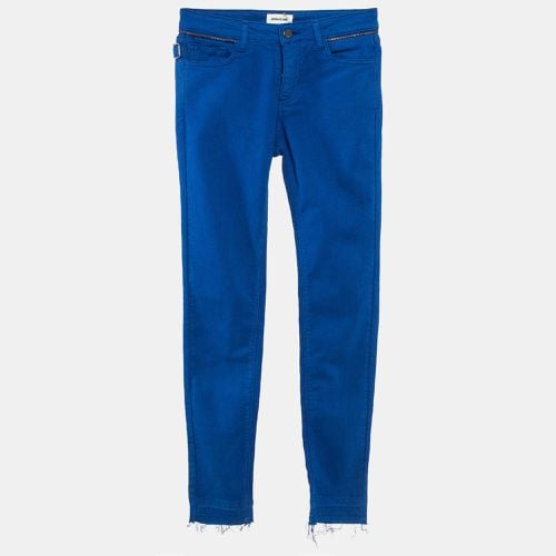 Zadig & Voltaire Blue Cotton Drill Skinny Eva Cher Jeans S Waist 25" - Zadig & Voltaire - Modalova