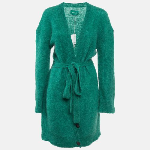 Zadig & Voltaire Mottled Green Mohair Wool Belted Long Cardigan M/L - Zadig & Voltaire - Modalova