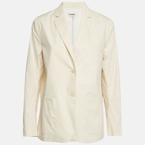 Zadig & Voltaire Cream Cotton Popeline Single Breasted Blazer S - Zadig & Voltaire - Modalova