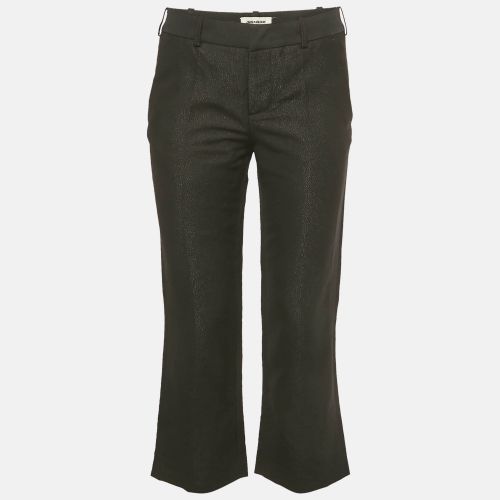 Zadig & Voltaire Black Lurex Posh Bright Trousers S - Zadig & Voltaire - Modalova