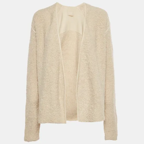 Zadig & Voltaire Cream Boucle Open Front Daphnee Cardigan XS - Zadig & Voltaire - Modalova
