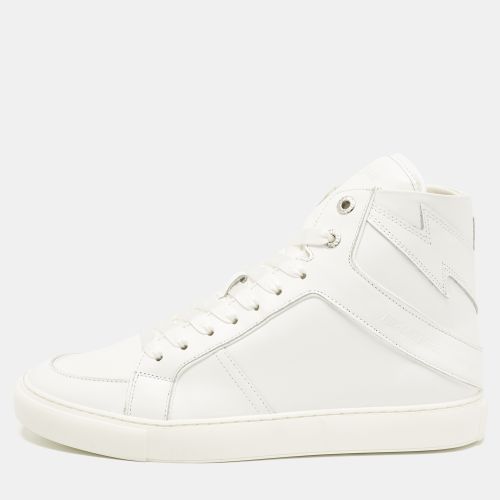 Leather Flash High Top Sneakers Size 42 - Zadig & Voltaire - Modalova