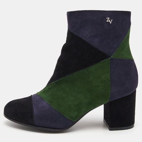 Zadig & Voltaire Tricolor Suede Ankle Boots Size 36 - Zadig & Voltaire - Modalova