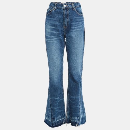 Zadig & Voltaire Blue Distressed Denim Wide Leg Jeans M - Zadig & Voltaire - Modalova