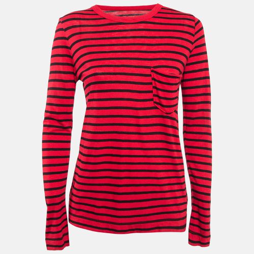 Zadig & Voltaire Red Striped Jersey Long Sleeve T-Shirt S - Zadig & Voltaire - Modalova