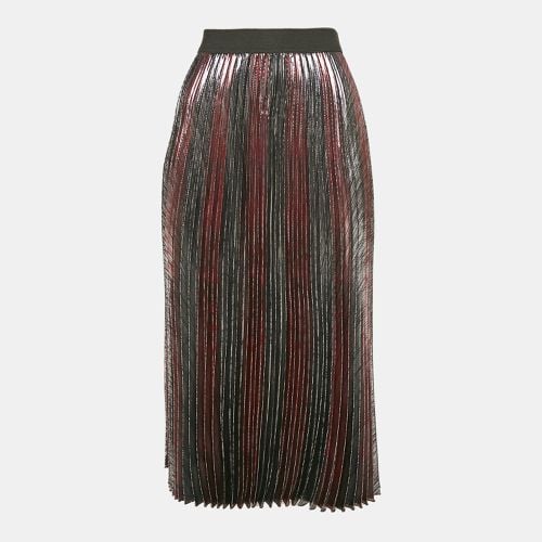 Zadig & Voltaire Metallic Lurex Plisse Midi Joyce Skirt S - Zadig & Voltaire - Modalova