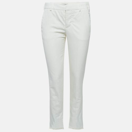 Zadig & Voltaire White Cotton Prune Frange Pants S - Zadig & Voltaire - Modalova