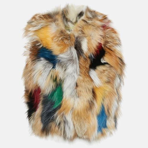 Zadig & Voltaire Multicolor Silver Fox Fur Fee Deluxe Waistcoat M - Zadig & Voltaire - Modalova