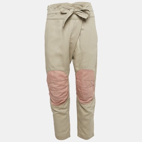 Zadig & Voltaire Beige Linen Blend Plumo Cropped Pants S - Zadig & Voltaire - Modalova