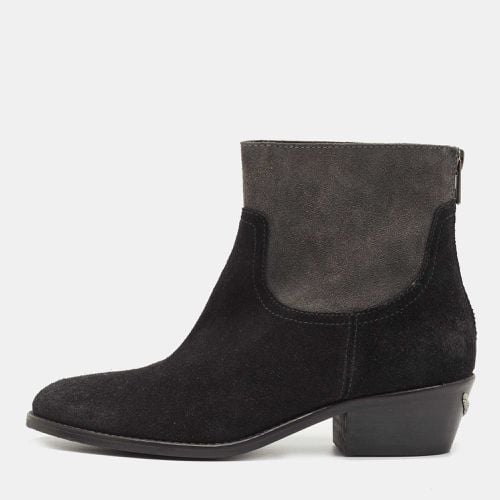 Zadig & Voltaire Black Suede Teddy Ankle Boots Size 36 - Zadig & Voltaire - Modalova